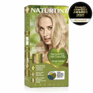 Naturtint 10N Light Dawn Blonde Permanent Hair Colour Gel front of box