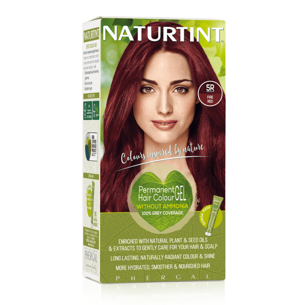 Naturtint Permanent Hair Colour Gel 5R Fire Red - 170ml - Naturtint