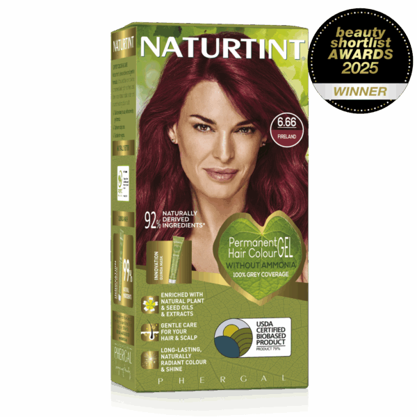 Naturtint Permanent Hair Colour Gel 6.66 Fireland