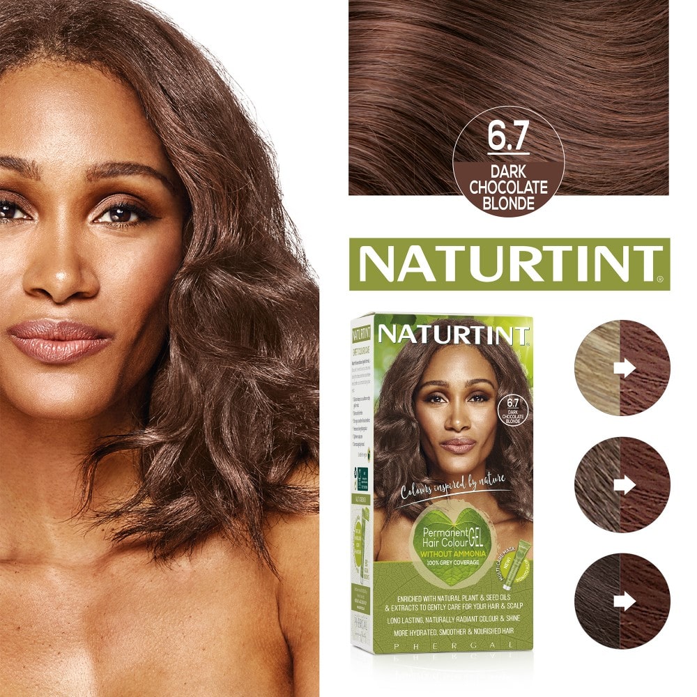 Naturtint Permanent Hair Colour Gel  Dark Chocolate Blonde - 170ml -  Naturtint