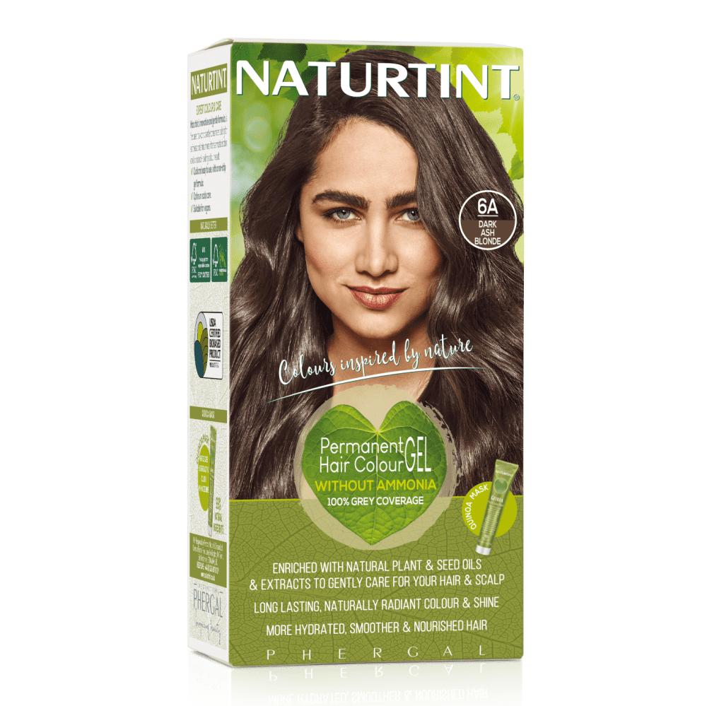 Naturtint Permanent Hair Colour Gel 6A Dark Ash Blonde - Naturtint