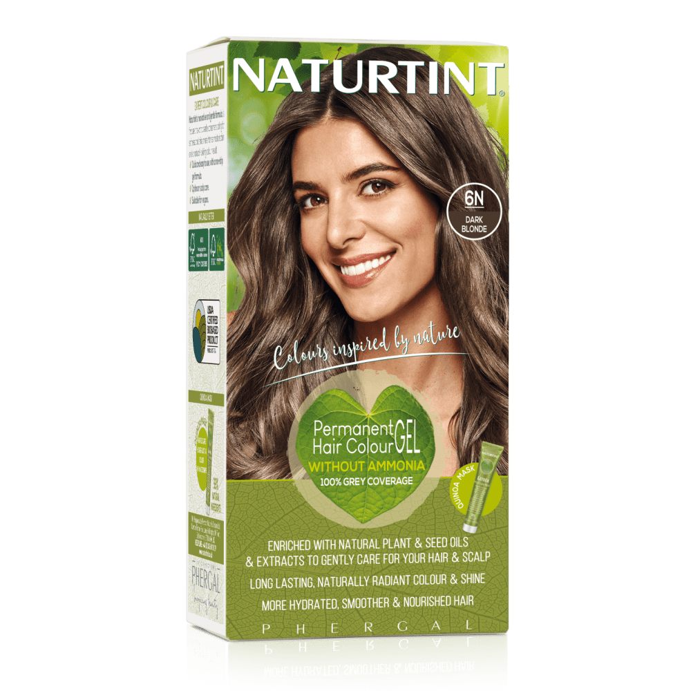 Naturtint Permanent Hair Colour Gel 6N Dark Blonde - 170ml - Naturtint