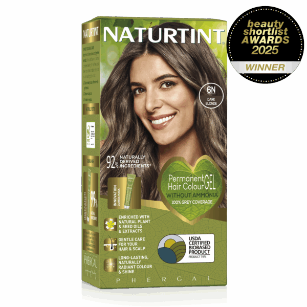 Naturtint 6N Permanent Hair Colour Gel Front of box