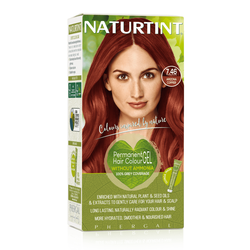 Naturtint Permanent Hair Colour Gel  Arizona Copper - 170ml - Naturtint