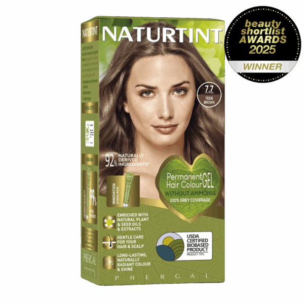 Naturtint Permanent Hair Colour Gel 7.7 Teide Brown