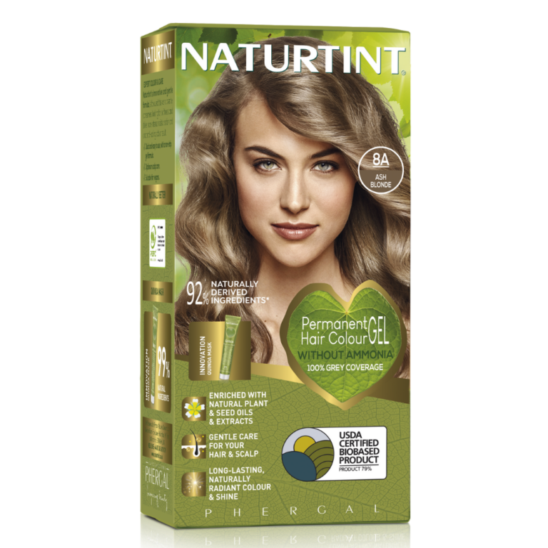 Naturtint Permanent Hair Colour Gel 8A Ash Blonde - 170ml - Naturtint