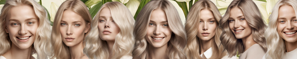 spring hair trends 2024 - icy vanilla blonde
