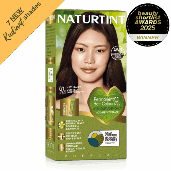 Naturtint Permanent Hair Colour Gel Radiant 4WN Radiant Nature Brown Glamour