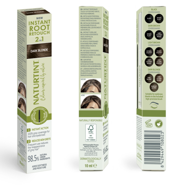 Naturtint 2in1 Instant Root Retouch Dark Blonde Shades  - 10ml