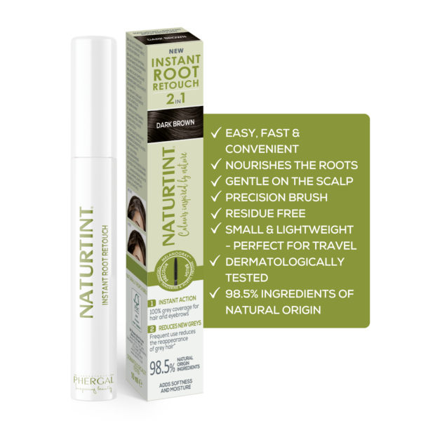 Naturtint 2in1 Instant Root Retouch Dark Brown Shades - 10ml