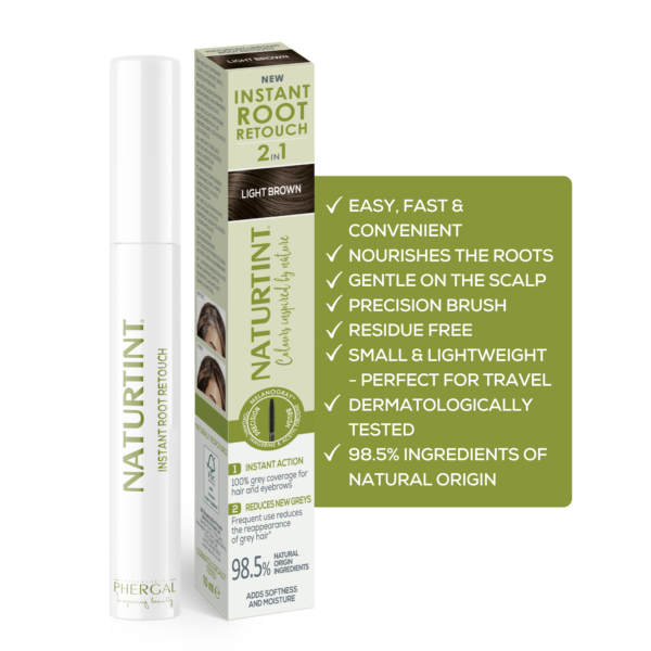 Naturtint 2in1 Instant Root Retouch Light Brown Shades - 10ml